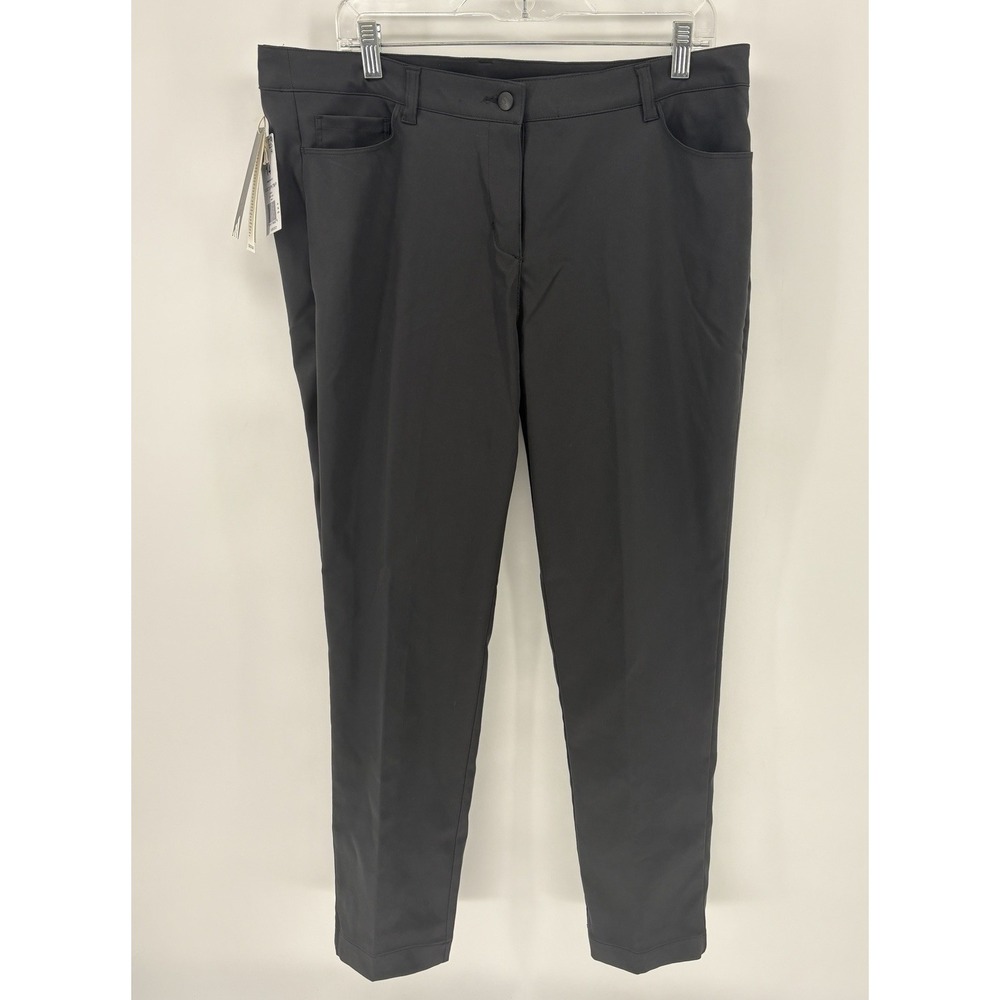 Adidas Ultimate365‎ Twistweave 5 Pocket Golf Pants Women 14 Black Tech Stretch